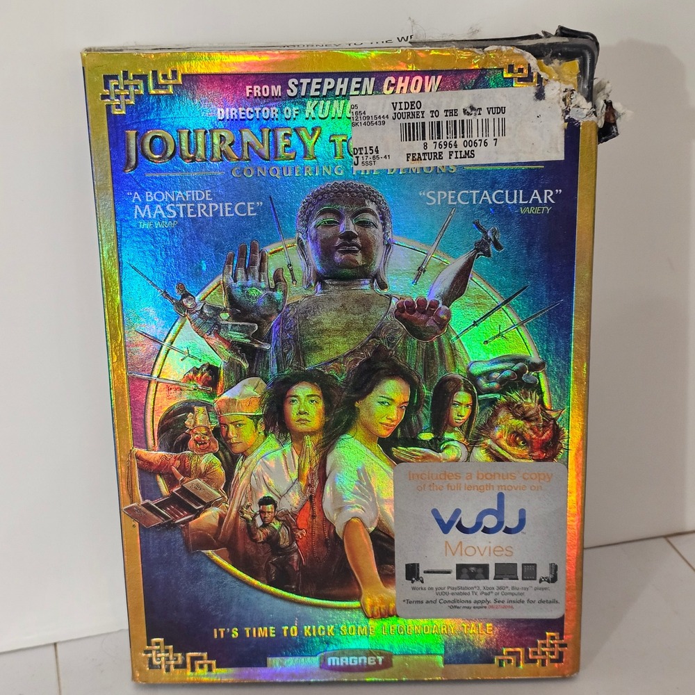 Journey to the West Conquering the Demons DVD Stephen Chow Holographic Slipcover